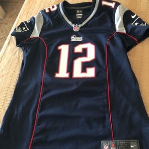 💙 Patriots ❤️ Brady Nike Jersey & BONUS lanyard